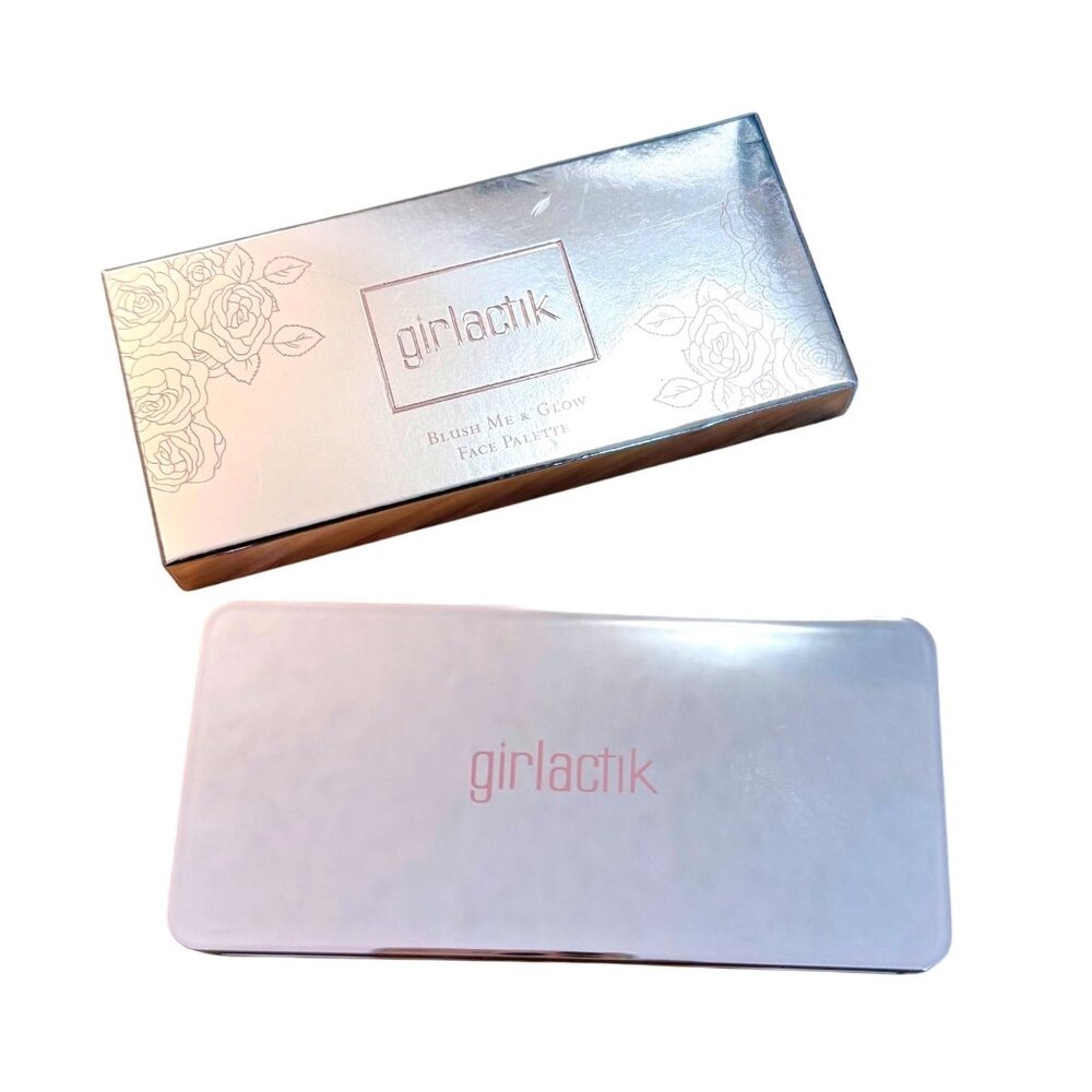 Girlactik Blush Me Light Mix Glow Face Palette Soft Girl Pastel Coquette Natural
